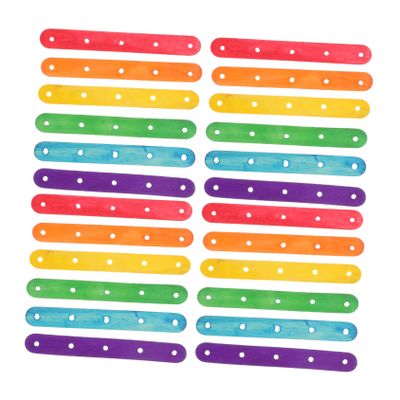 LALAFINA 100pcs Wooden Ice Pop Sticks for DIY Crafts with Smooth Surface and Practical Design, for Ice Cream, Lollipop Making and Summer Frozen Desserts