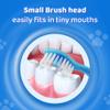 Paw Patrol Chase Little Teeth Whitening Toothbrush for Kids with Protection Cap, Soft Bristles, Non-Slip Handle for Children Aged 3-12 Years Old | BPA-Free & Non-Toxic Manual Toothbrush view 4