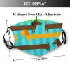Reusable Cloth Face Mask,Cute Cartoon Dachshunds Adult Washable Face Cover With Adjustable Earloops Nose Wire view 2