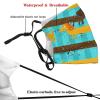 Reusable Cloth Face Mask,Cute Cartoon Dachshunds Adult Washable Face Cover With Adjustable Earloops Nose Wire view 3
