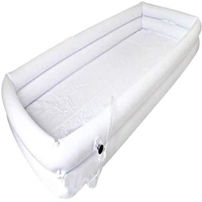 SXTYFBB Adult Medical Inflatable Bathtub in Bed Inflatable Shower Bathtub System, Bath In Bed Assistive Aid, Adult In Bed Bathtub Basin With Water Bag For Disabled Bedridden Elderly Patient Pregnan