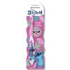 Disney Stitch Little Teeth Whitening Toothbrush for Kids with Protection Cap, Soft Bristles, Non-Slip Handle for Children Aged 3-12 Years Old | BPA-Free & Non-Toxic Manual Toothbrush view 1