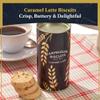 Edmond & Charles Gourmet Coffee & Chocolate Gift Hamper | Luxury Box with Edmonds Signature Blend Ground Coffee, Salted Caramel Syrup, Biscuits, Cake & Chocolates | Fathers Day Hampers Presents view 4