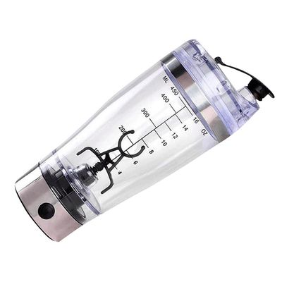 Electric Protein Shaker Bottle - Automatic Protein Shaker Bottle | 450ml Leak-Proof Protein Mix Bottle, USB Rechargeable Protein Shaker Mixing Bottle, Electric Protein Mixing Cup For Outdoor Sporting