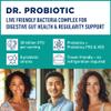 Sense of Life Dr. Probiotic Complex for Regularity Support, 30 Capsules 30 Billion CFU Probiotics & Prebiotics Supports Digestive Gut Health & Regularity view 2