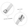 Veemoon Universal with Zipper Repair 4pcs Pull Kit Metal and Tabs Seamless Functional for Elegant Design Slider Replacement Luggage Suitcase view 3