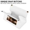 Dachshund Book Tissue Box Cover Tissue Box Holder PU Leather Tissue Box Cover Rectangle Tissue Box Covers Tissue Box Cover Square Tissue Cover for Bathroom Car Office view 3