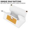 Cute Hamster Wearing Glasses Tissue Box Cover Tissue Box Holder PU Leather Tissue Box Cover Rectangle Tissue Box Covers Tissue Box Cover Square Tissue Cover for Bathroom Car Office view 3