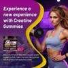 inGreens Creatine Gummies 6000mg, Creatine Monohydrate Gummies for Men & Women, Potent Creatine Supplement, Increase Strength & Build Muscle, Sugar Free, Passion Fruit Flavor, 120 Count view 4