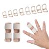 Soft Home Oval Finger Splints (8 Pack) & 2 Trigger Finger Splints for Arthritis and Mallet Fingers, Comfortable and Effective Pain Relief for Thumb, Index, Medium, Pinky or Ring (1, 2, 3 view 1