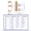 Soft Home Oval Finger Splints (8 Pack) & 2 Trigger Finger Splints for Arthritis and Mallet Fingers, Comfortable and Effective Pain Relief for Thumb, Index, Medium, Pinky or Ring (1, 2, 3 view 4