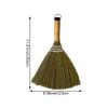 Fituenly Japanese Style Broom with Short-handle Sweeping, Soft Bristle Wood Floor Brush Clean Sweeping, for Desktop Cabinets Counters Floors Carpet view 2