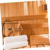 DECHOUS Wooden Timer Sand Timer Hourglass Sauna Room Hourglass 15-minute Calibration Fine Workmanship Sturdy Wood Sauna Accessory for Dry Steam Room view 4