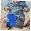 TOYANDONA 6pcs Cotton Sand Remover Bag for Beach and Camping view 4