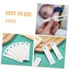 Didiseaon 150pcs Disposable Thermometer Sleeves Paper Covers for Thermometers Clinic and Home Use Pe Material Easy to Use and Provide Disposable Protection view 3