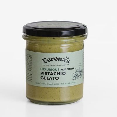 Pistachio Nut Butter - Pistachio Gelato - All Natural - No Sugar - 190g