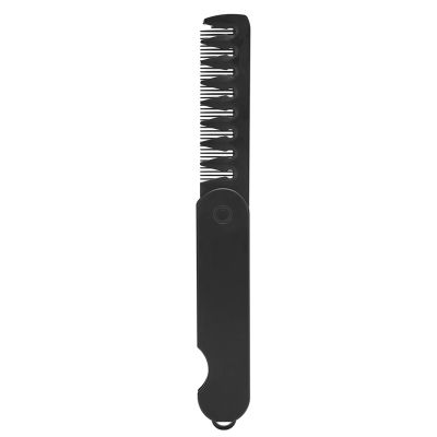 1 fine tooth 1" fine tooth and wide tooth 1" folding pocket comb suitable for outdoor travel hair and mustache maintenance