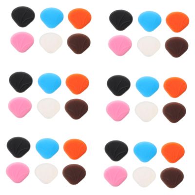 HOMOCONO 60pcs Anti-slip Silicone Ear Grips for Glasses Eyeglass Accessories with Protective Function, Stylish Design for Glasses Sunglasses Wearers