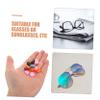 HOMOCONO 60pcs Anti-slip Silicone Ear Grips for Glasses Eyeglass Accessories with Protective Function, Stylish Design for Glasses Sunglasses Wearers view 3
