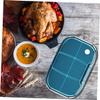 Cabilock Silicone Plugs for Freshness Retention for Lunch Box and Food Container 3pcs Silicone Sealing Stopper Leakproof and Air Circulation Valve Accessories, White view 4