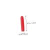 AUTSUPPL Silicone Tweezers Protective Covers 120pcs Non-Slip Small Point Caps for Grafting Eyelashes Beauty Tools Dustproof Red Sleeves view 2