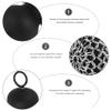 Losueeun Cast Iron Chain Scrubber, Cast Iron Pan Cleaner for Frying Pan Cleaner, Cast Iron Pan Cleaner, Chain, Black view 3