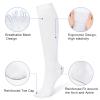3 Pairs Compression Socks 15-20 mmhg for Men & Women, Support Socks Compression Stockings for Running, Swelling, Nurse, Flight, Nurses,Edema view 2