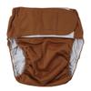 Reusable Adult Cloth Diapers Pants Washable One Size Incontinence Aid Coffee view 1