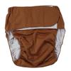 Reusable Adult Cloth Diapers Pants Washable One Size Incontinence Aid Coffee view 3