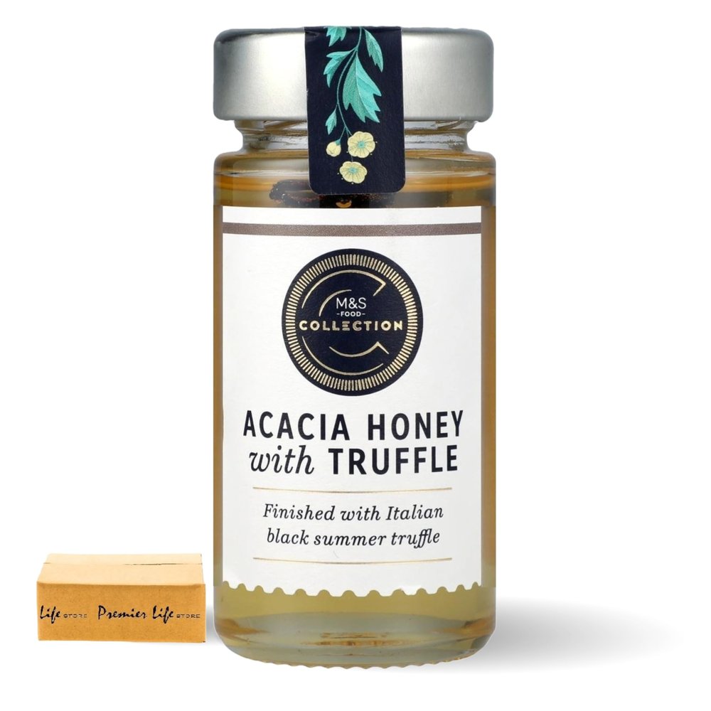 M&S Collection Acacia Honey with Truffle, 120g | Italian Black Summer Truffle