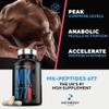 MK-Peptides 677 100% Natural Formula HGH Supplement for Men Muscle, Energy, Strength, High-Purity Arginine, Maca, Ashwagandha, Ornithine, Lysine, Glutamine, Glycine 120 Vegan Capsules view 3