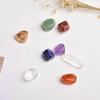 10Sets Natural 7 Quartz Crystal Balance Crushed Stone Decor Gift view 1