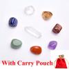 10Sets Natural 7 Quartz Crystal Balance Crushed Stone Decor Gift view 4