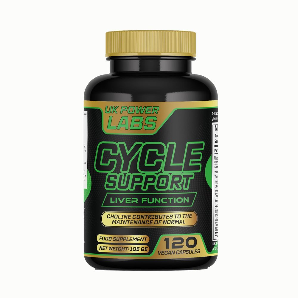 Liver Support Supplements - Cycle Support Liver Cleanse Detox and Repair - Choline Supplement - PCT Blood Pressure Supplement - 120 Capsules