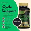 Liver Support Supplements - Cycle Support Liver Cleanse Detox and Repair - Choline Supplement - PCT Blood Pressure Supplement - 120 Capsules view 2