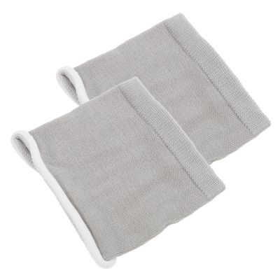 iplusmile 2pcs Sweat Blocker Face Mask Grey Mask Liners Washable Reusable Cotton Material