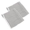 iplusmile 2pcs Sweat Blocker Face Mask Grey Mask Liners Washable Reusable Cotton Material view 1