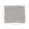 iplusmile 2pcs Sweat Blocker Face Mask Grey Mask Liners Washable Reusable Cotton Material view 2