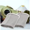 iplusmile 2pcs Sweat Blocker Face Mask Grey Mask Liners Washable Reusable Cotton Material view 4