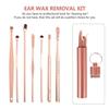 GOOHOCHY Ear Wax Removal Tools Set Stainless Steel Multipurpose Ear Cleaning Tools with Storage Tube 7 Pcs Easy to Clean and Portable view 3