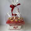 Luxury Bouquet Gift Decorative Box & Bow Romantic Valentines Day, Anniversary & Special Occasion Gift view 2