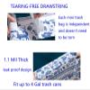 4 Gallon Small Trash Bags Blue No-Tearing Drawstring 1.1 Mil Thick - 128 Count Small Garbage Bags for Bathroom Kitchen Toilet Home Office and Bedroom view 2