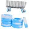PACKOVE 8pcs Luggage Wheel Covers Non-Slip Silicone Luggage Wheel Protectors for Suitcase Mute Covers for Travel Protection for Rolling view 1