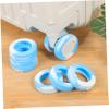 PACKOVE 8pcs Luggage Wheel Covers Non-Slip Silicone Luggage Wheel Protectors for Suitcase Mute Covers for Travel Protection for Rolling view 4