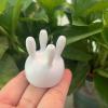 2PCS Cow Udder Milk Carton Cap 3D Printing Funny Pouring Milk Bottle Cap Reusable Milk Diverter for Boxed Milk Leak Proof Cow Udder Milk Carton Cap Convenient Milking Machine Kitchen Utilities Gifts view 2