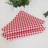 100 Sheets Deli Paper Air Fryer Paper Disposable Sandwich Wrap Paper Basket Liner Grease Resistant Checkered Papers for Picnics, Kids Meal, Barbecue, Restaurants, Backyard Cookout Party 12 in x 12 in view 3
