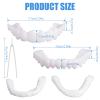 Care Spring 2 Pairs False Tooth Replacement Kit Clip in Veneers Teeth Top And Bottom, Fake Teeth Braces Instant Veneers Dentures Comfortable for Men And Women Regain Confident Smile view 2