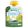 Heinz Baby Food Apple, Banana & Cereals Immunity Support Fruit Pouch 6 x 85g view 2