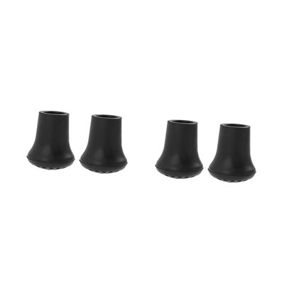 FRCOLOR 4pcs Professional Crutch Skid Crutch Tips Outdoor Accessory for Rubber Covers Non-Slip Tips for Outdoor Steps Slip and Friction