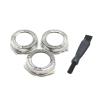 3pcs Shaver Blade Razor Replacement Shaver HeadCompatible for Philips NorelcoSH50/52 AT750 AT751 S5000 S5079 AT890 PT710 PT720 PT721PT722 view 4